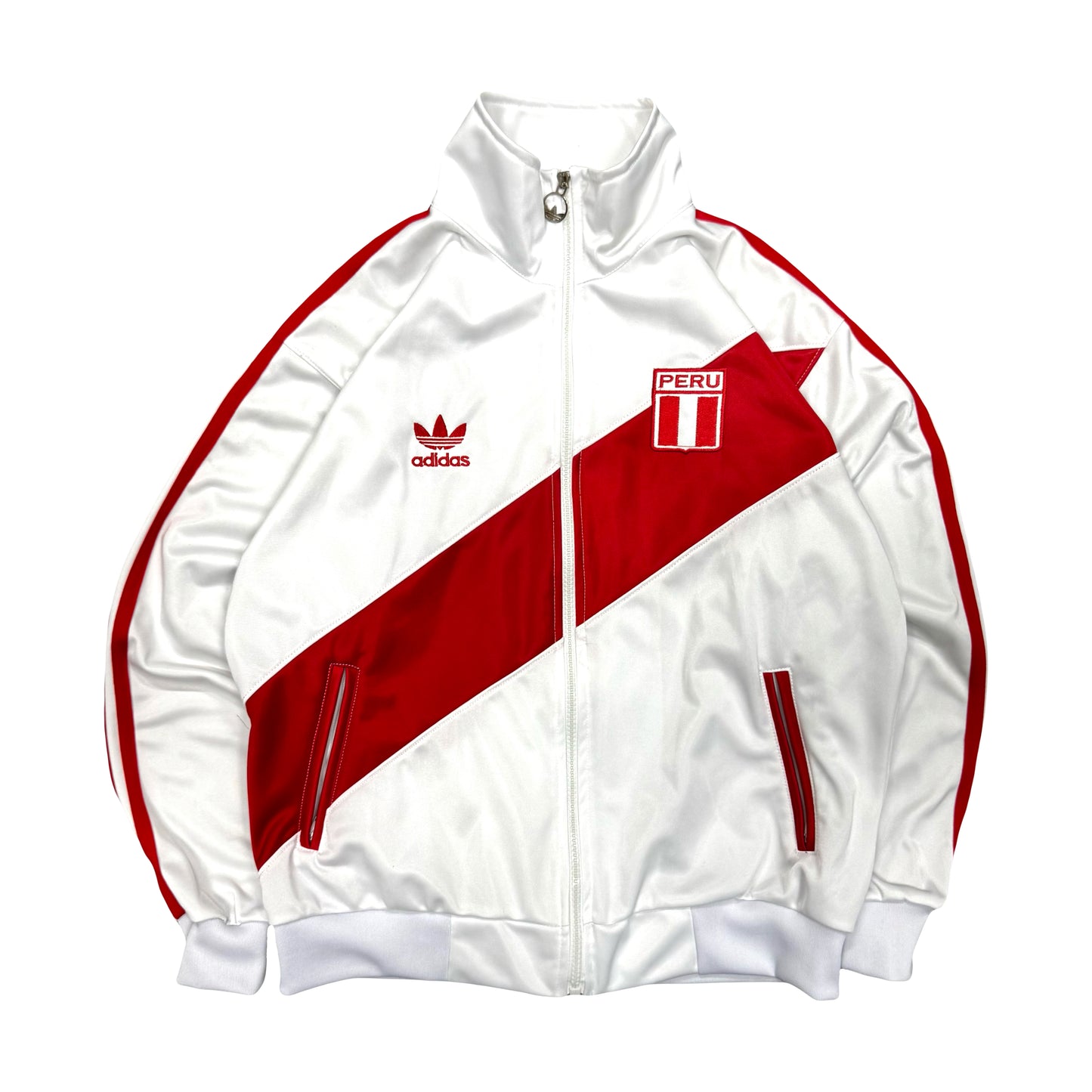 2000s ADIDAS PERU TREFOIL PRE-GAME TRACK JACKET (S)