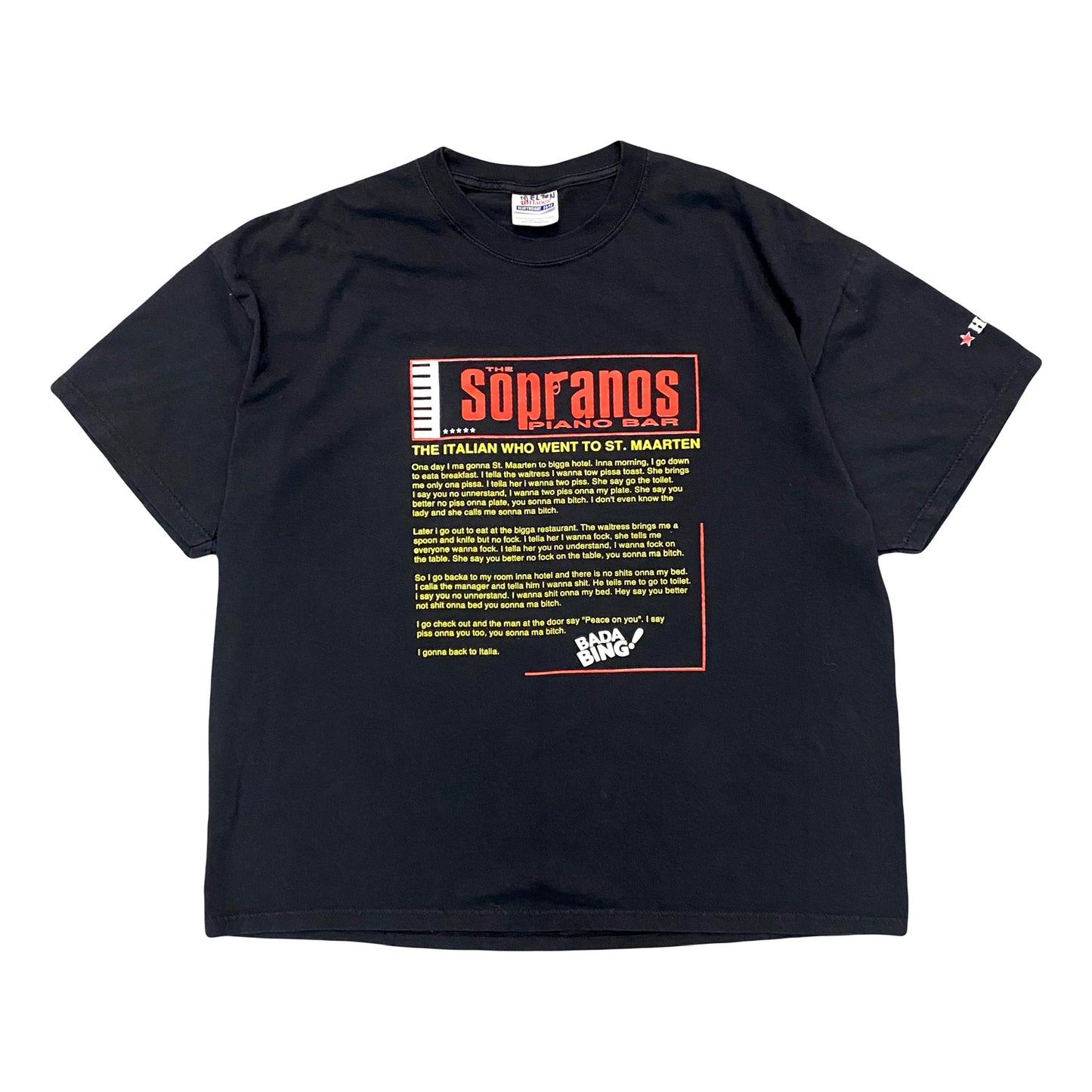 2000s SOPRANOS BADA BING TEE (XL)