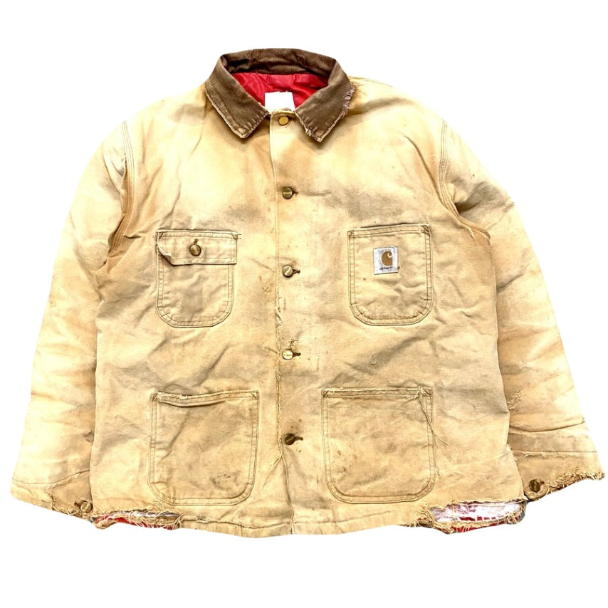 1990s Carhartt Thrashed Chore Jacket (XL)