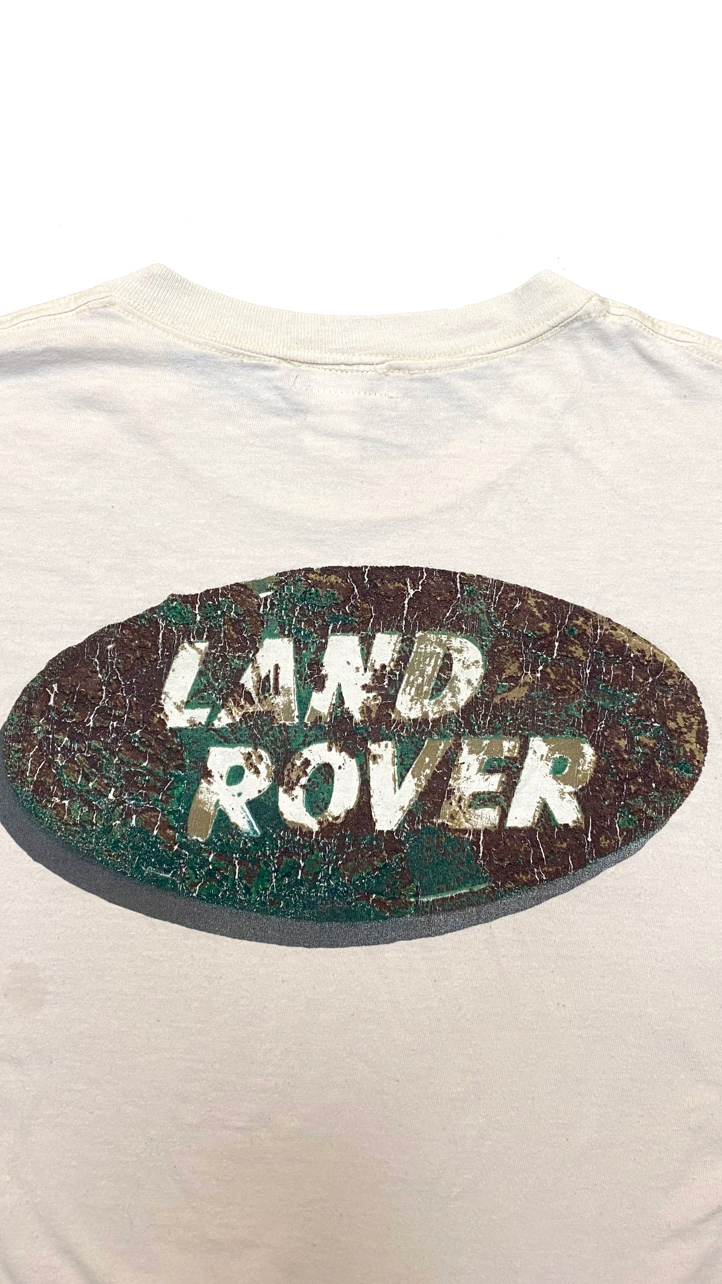 1990s LAND ROVER MUD LOGO TEE (XL)