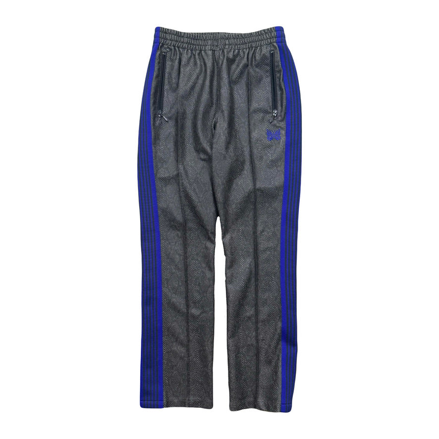 NEEDLES NEPENTHES SYNTHETIC PYTHON TRACK PANTS (S)