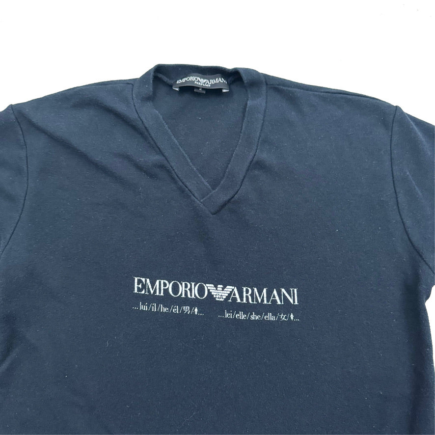 1990s EMPORIO ARMANI PRONOUNS TEE (WMNS 2)