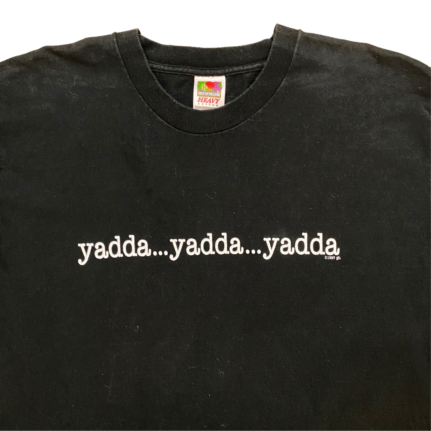 1990s "YADDA YADDA YADDA" SEINFELD TEE (XL)