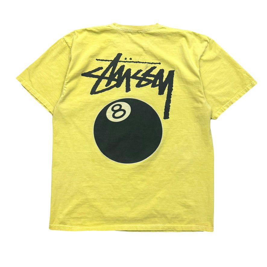 STÜSSY EIGHT BALL CLASSIC GRAPHIC TEE (L)