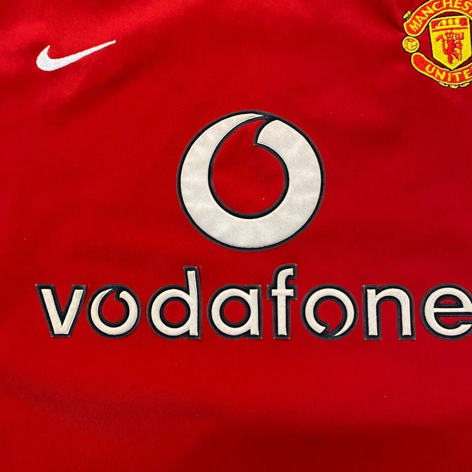 2002/04 NIKE MANCHESTER UNITED HOME JERSEY (L)