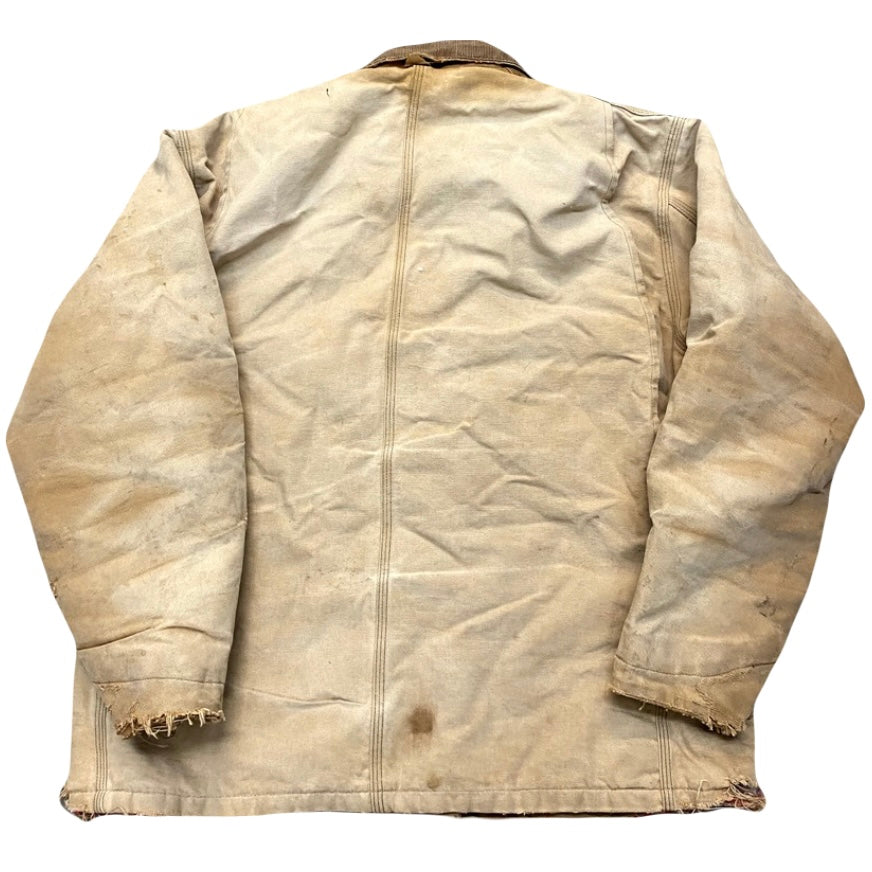 1990s Carhartt Thrashed Chore Jacket (XL)