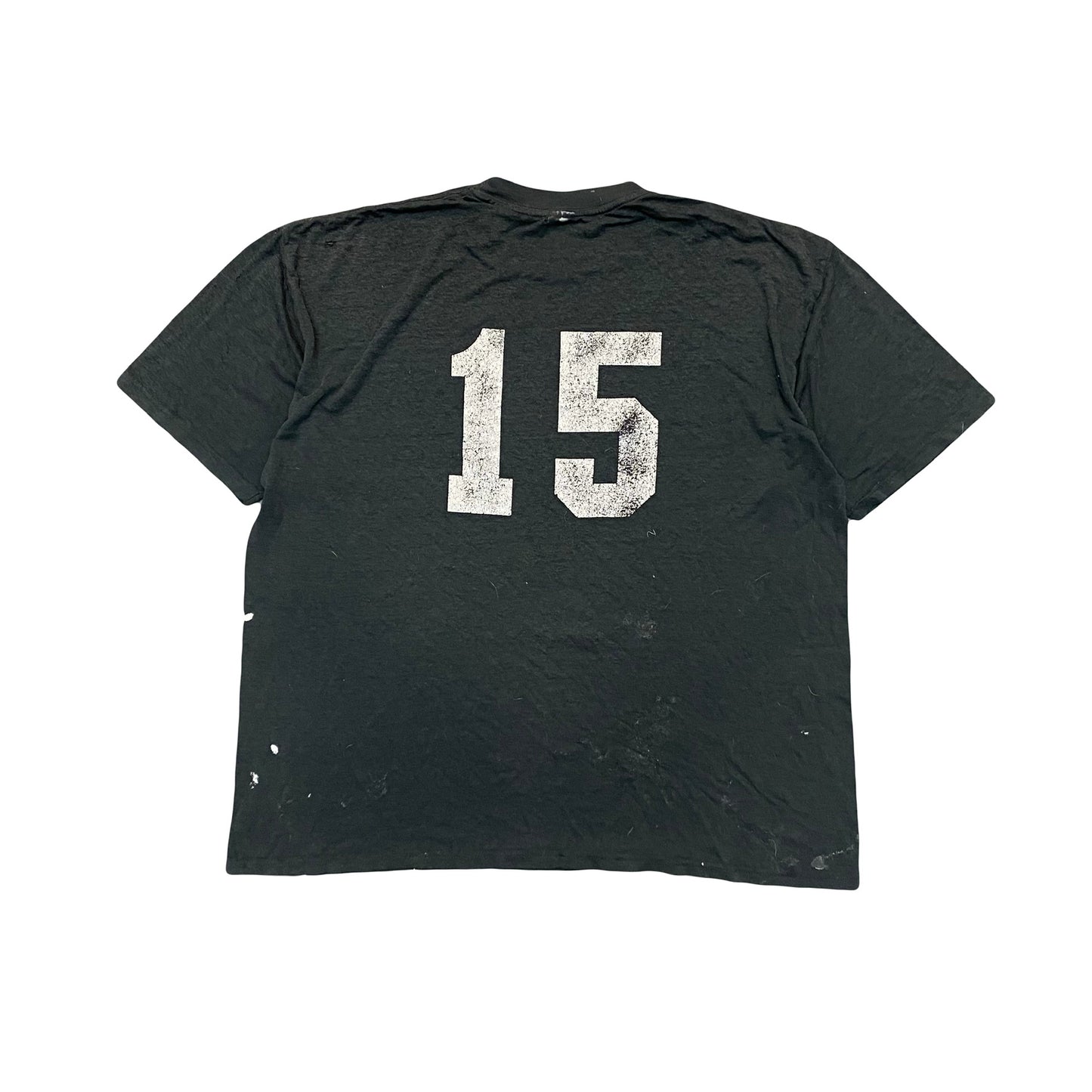 1980s BALTIMORE ORIOLES RUSSELL PAINT SPLATTER TEE (XL)
