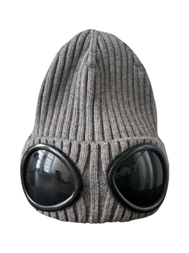 C.P. COMPANY GOGGLE LENS BEANIE