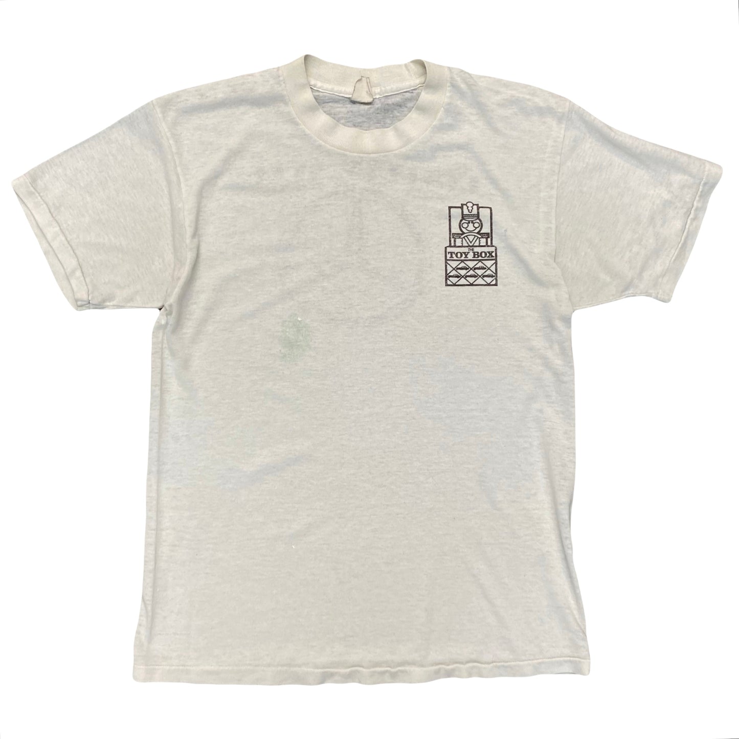 1980s MERCEDES BENZ JERRY MESMER "POVERTY SUCKS" TEE (S)