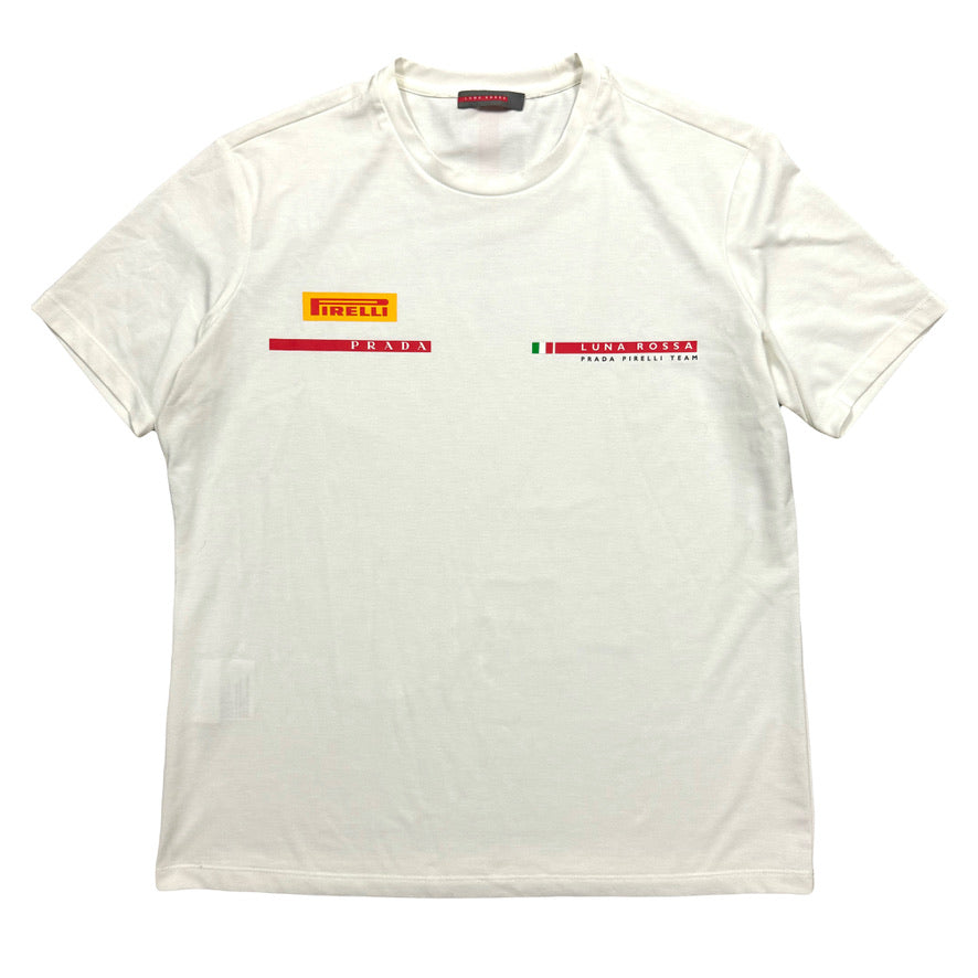 2000s PRADA LUNA ROSSA PIRELLI TEAM TEE (XL)