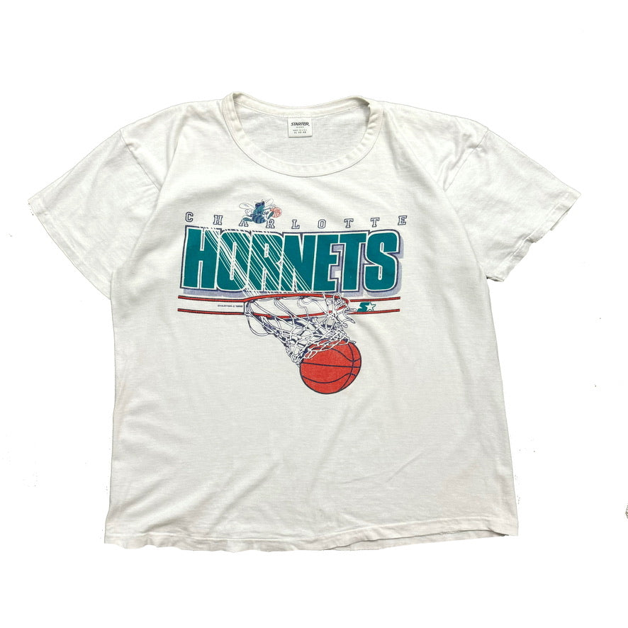 1980s CHARLOTTE HORNETS STARTER TEE (XL)