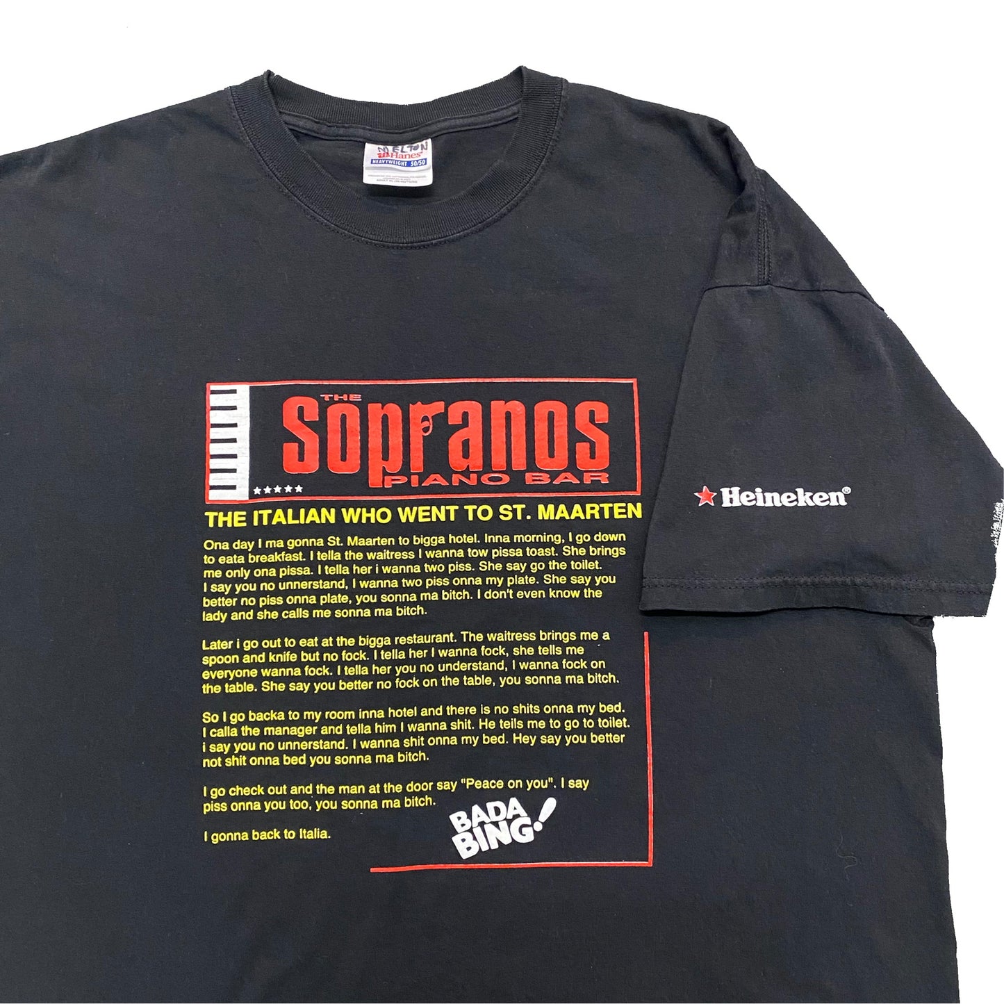 2000s SOPRANOS BADA BING TEE (XL)