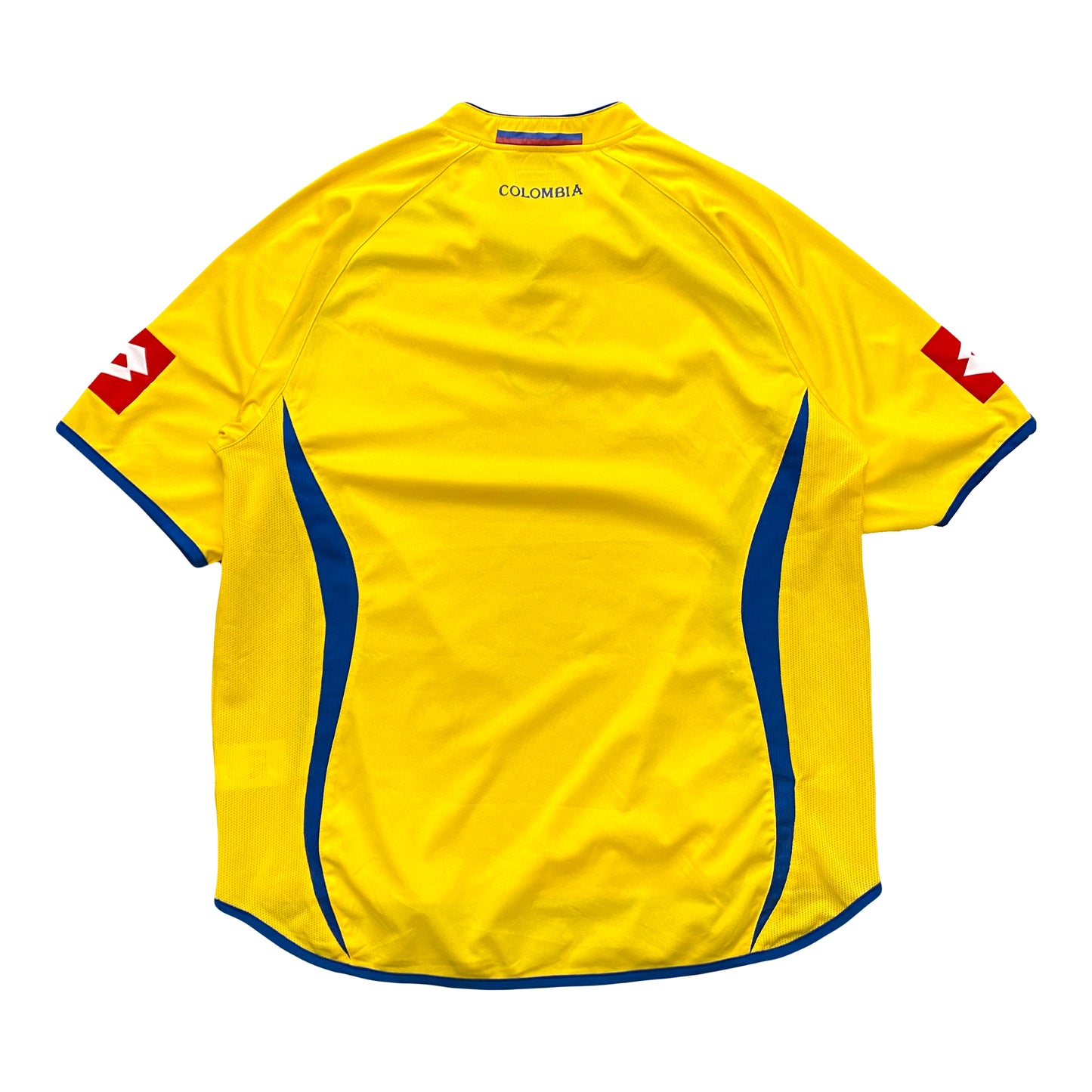 2008/09 COLOMBIA LOTTO HOME SIGNED JERSEY (L)