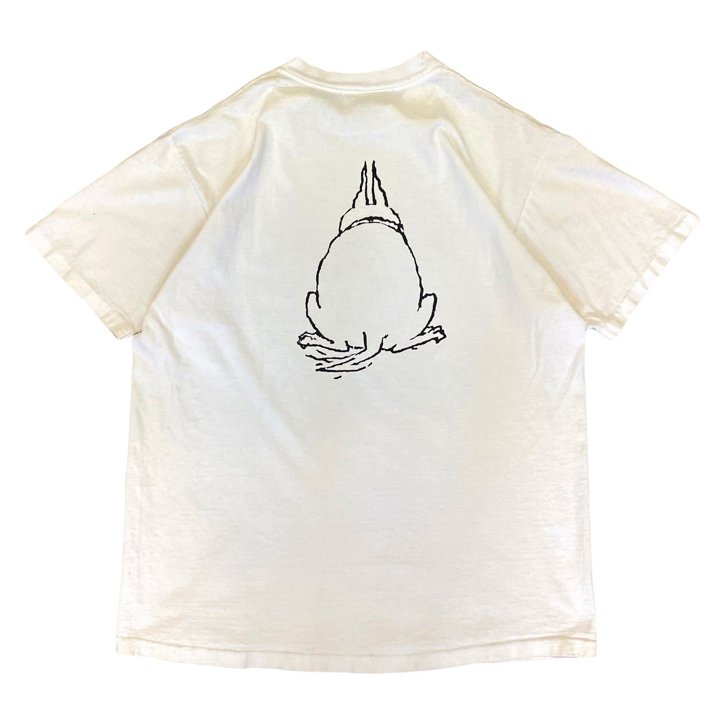 1980s THE NEW YORKER GEORGE BOOTH DOG TEE (L)