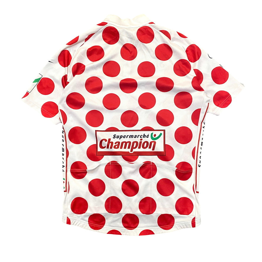 2001 TOUR DE FRANCE NIKE POLKA DOT JERSEY (L)