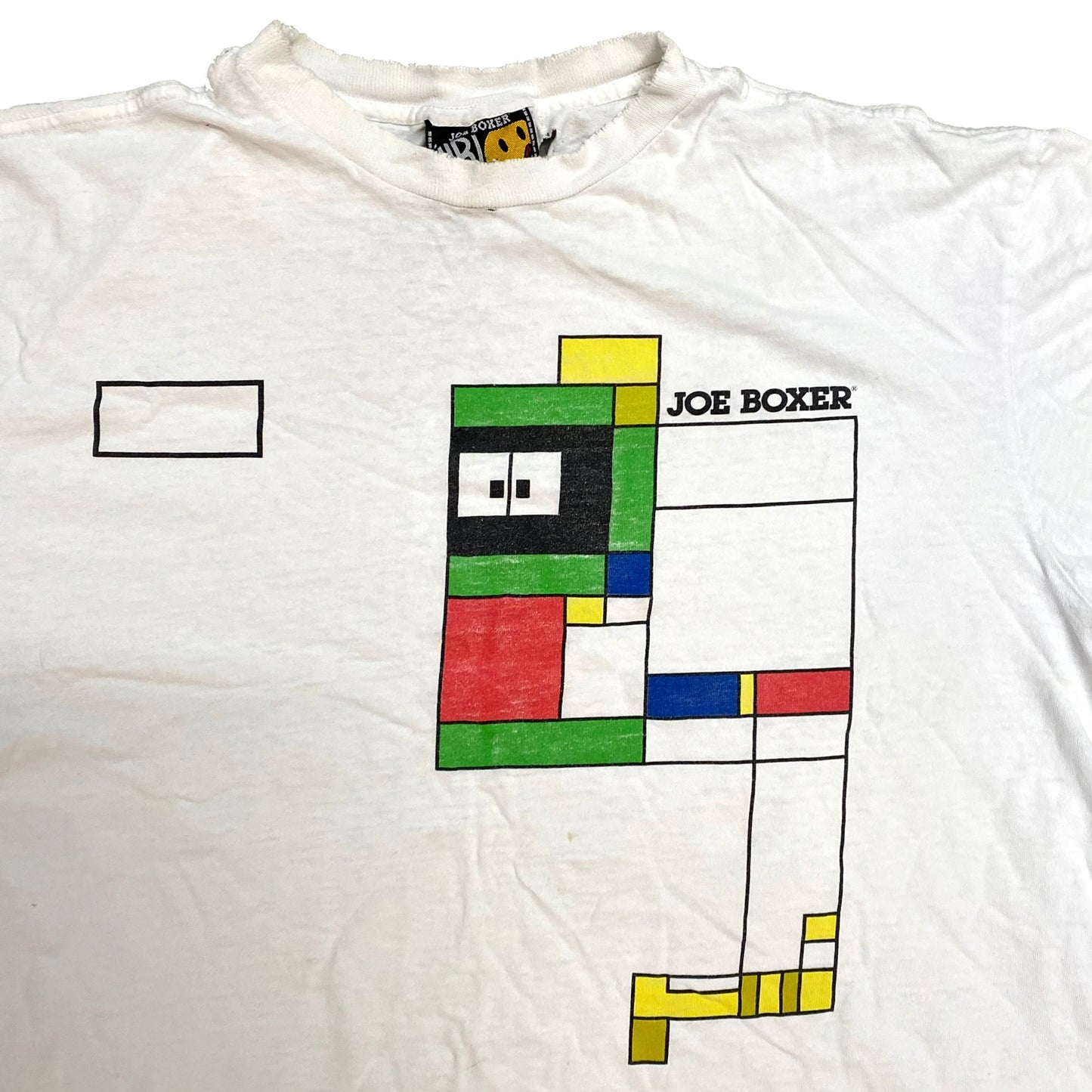 1990s LOONEY TUNES MARVIN THE MARTIAN MONDRIAN ART TEE (XL)