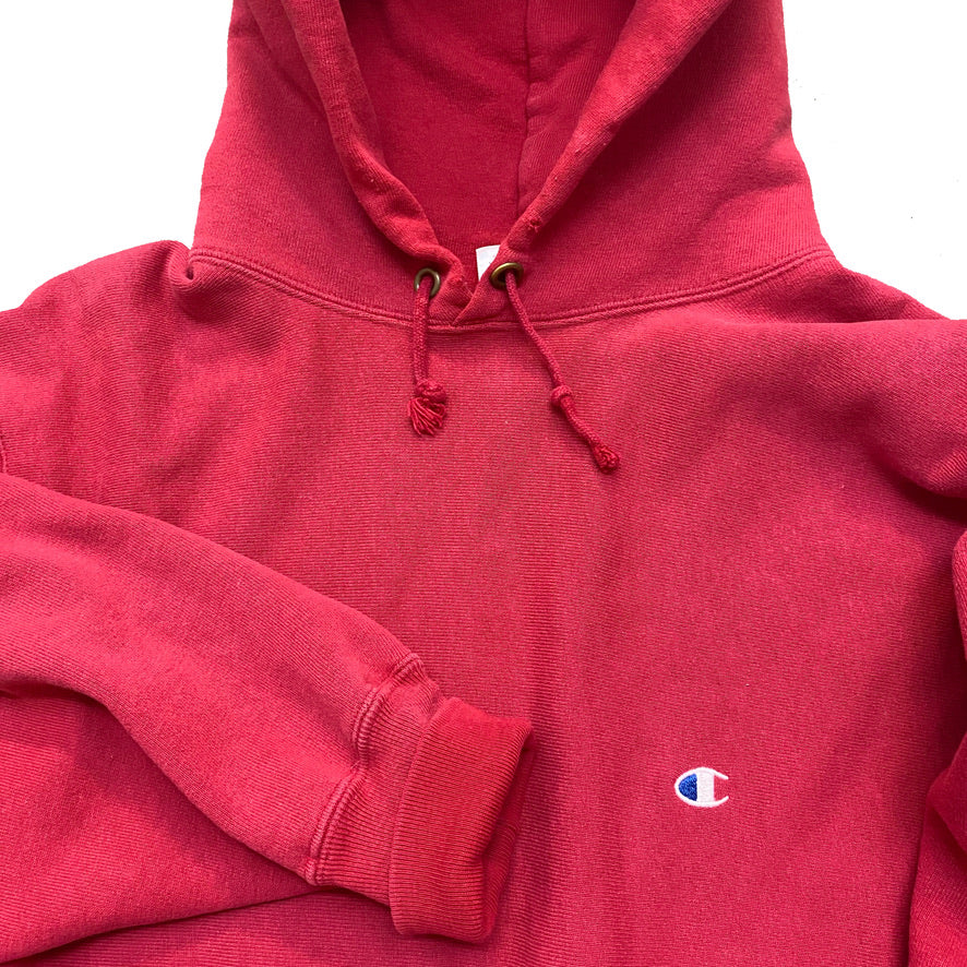 1990s CHAMPION REVERSE WEAVE HOODIE (XL)