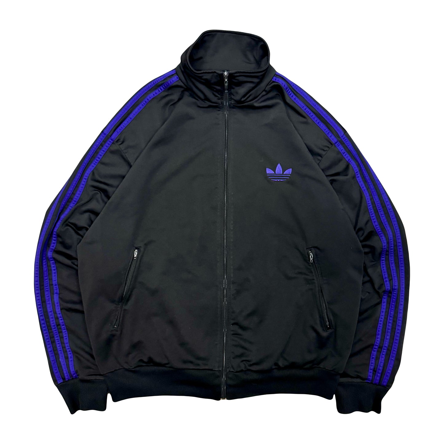 2000s ADIDAS BECKENBAUER TREFOIL TRACK JACKET (XXL)
