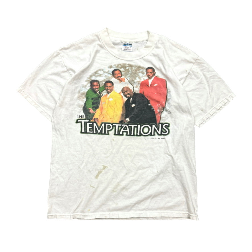 2001 THE TEMPTATIONS IRRESISTIBLE GRAMMY TEE (L)