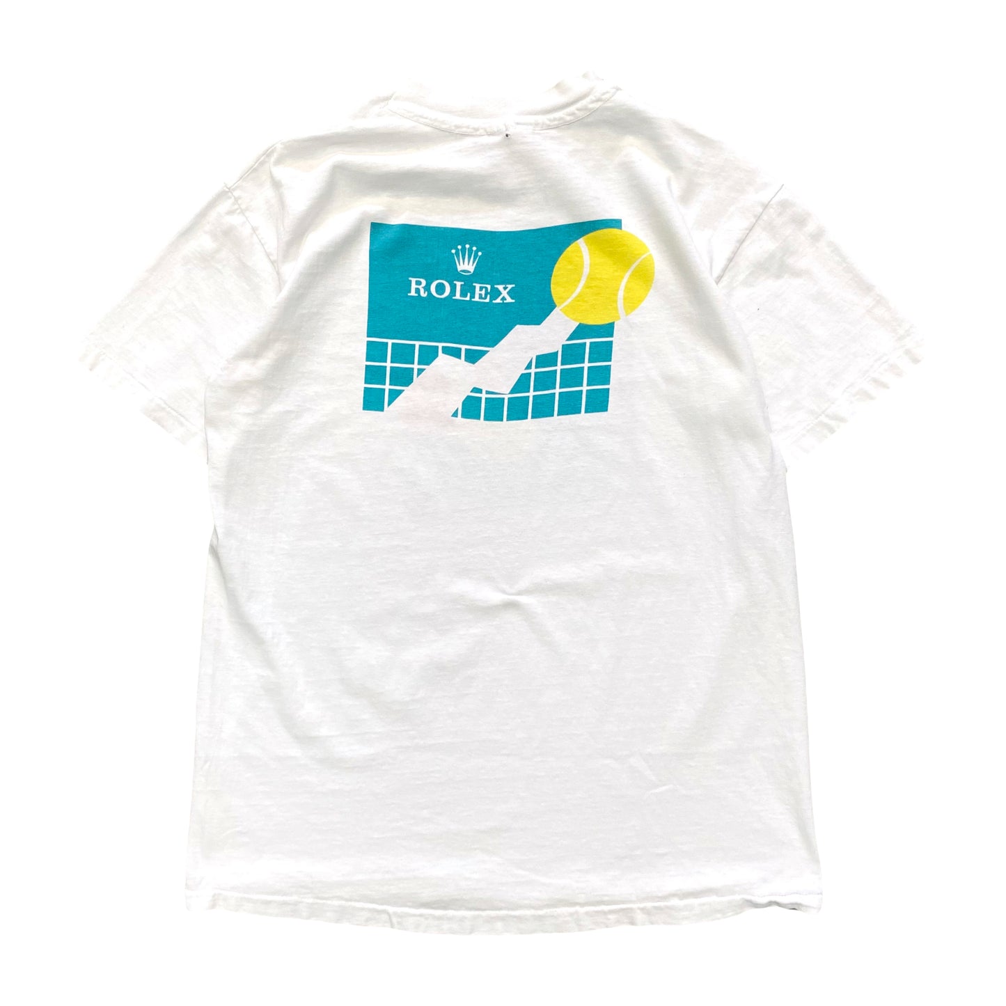 1990s ROLEX COLLEGE TOURNAMENT TENNIS TEE (L)