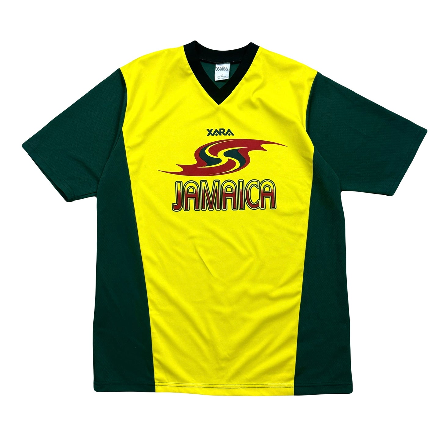 2000s JAMAICA XARA REGGAE BOYZ JERSEY (M)