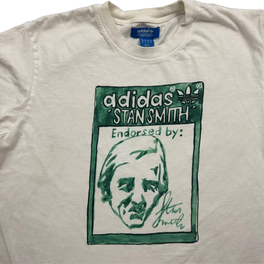 2000s ADIDAS ORIGINAL STAN SMITH TEE (XL)