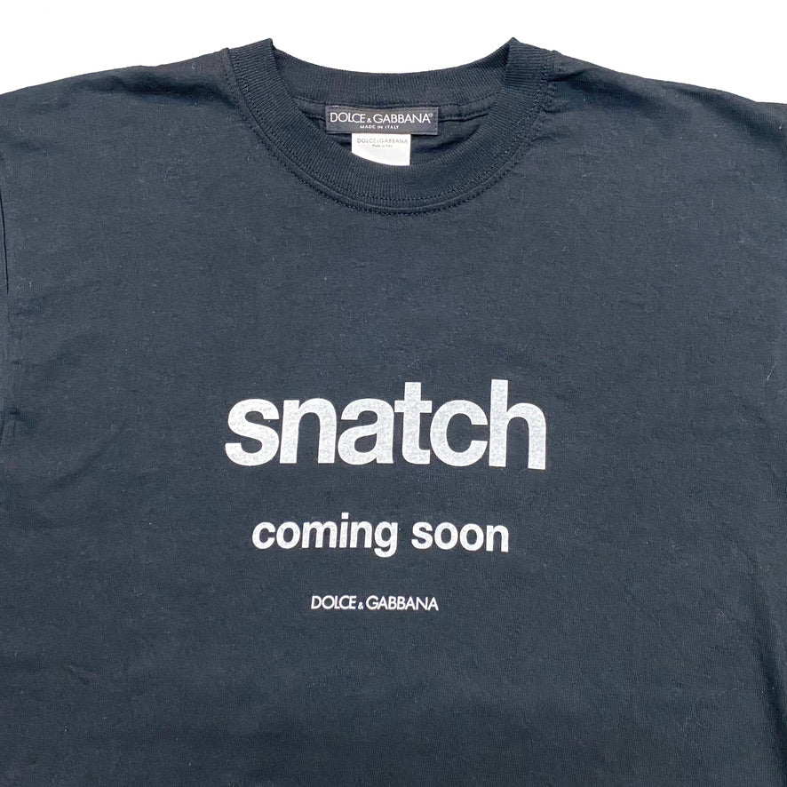 2000s DOLCE & GABBANA X SNATCH TEE (S)