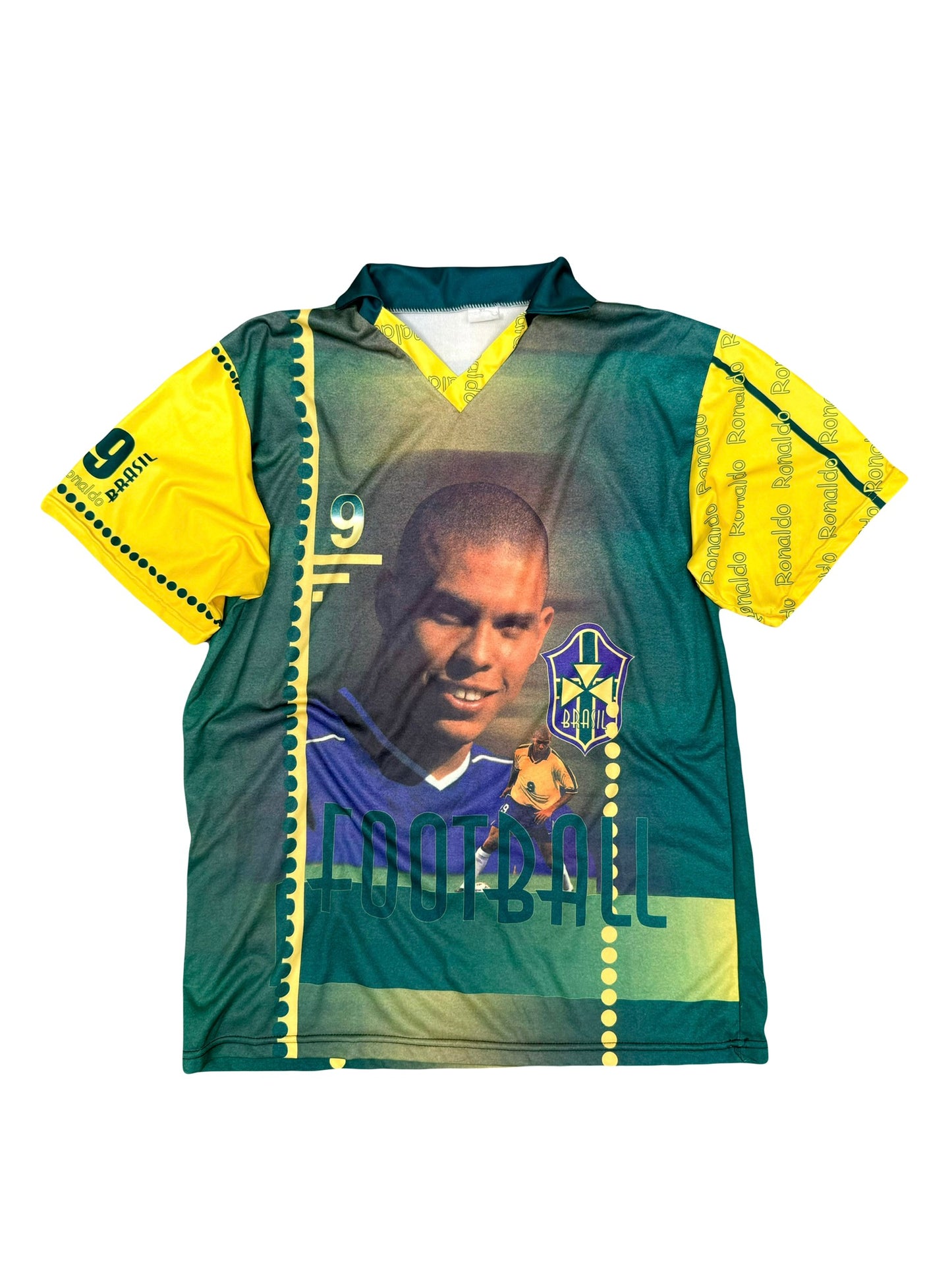 1990s RONALDO BRAZIL JERSEY (XL)