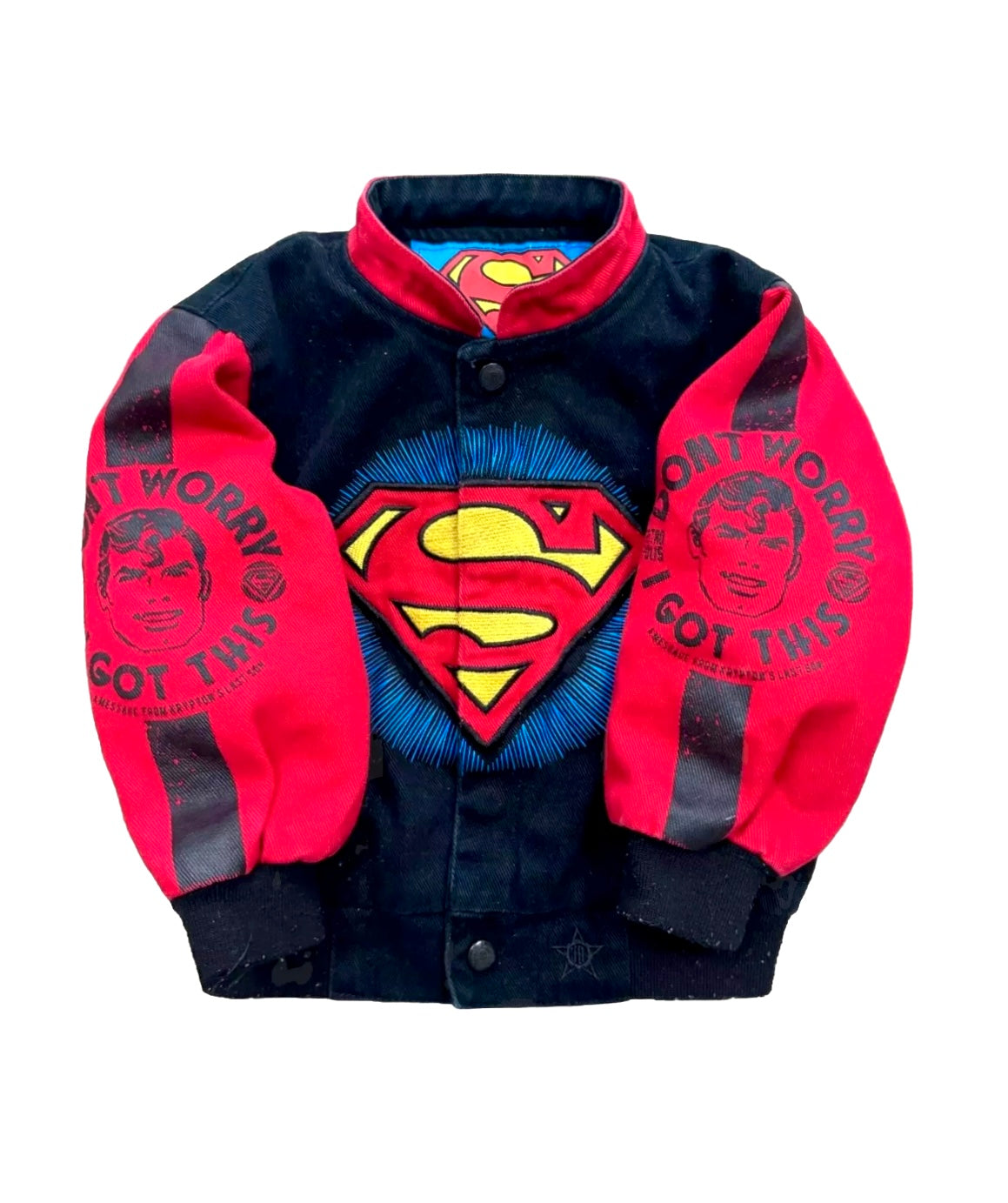 2000s JEFF HAMILTON SUPERMAN RACING JACKET (KIDS 2T)