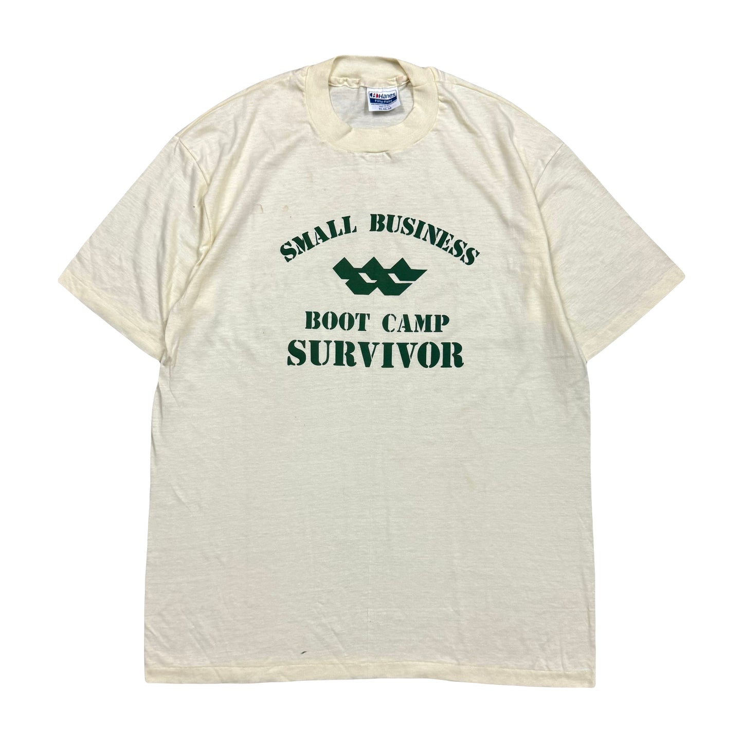 1980s SMALL BUSINESS BOOT CAMP SURVIVOR TEE (XL)