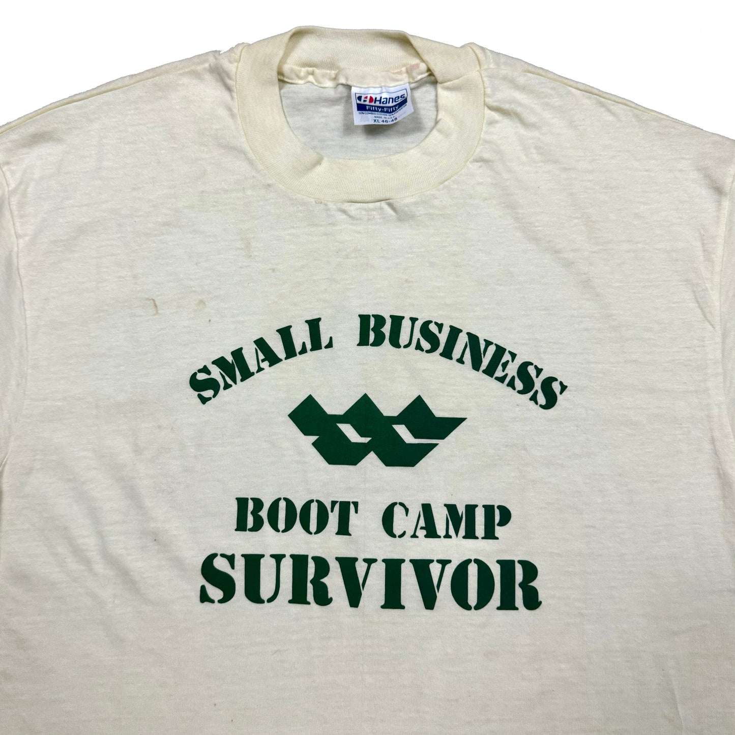 1980s SMALL BUSINESS BOOT CAMP SURVIVOR TEE (XL)