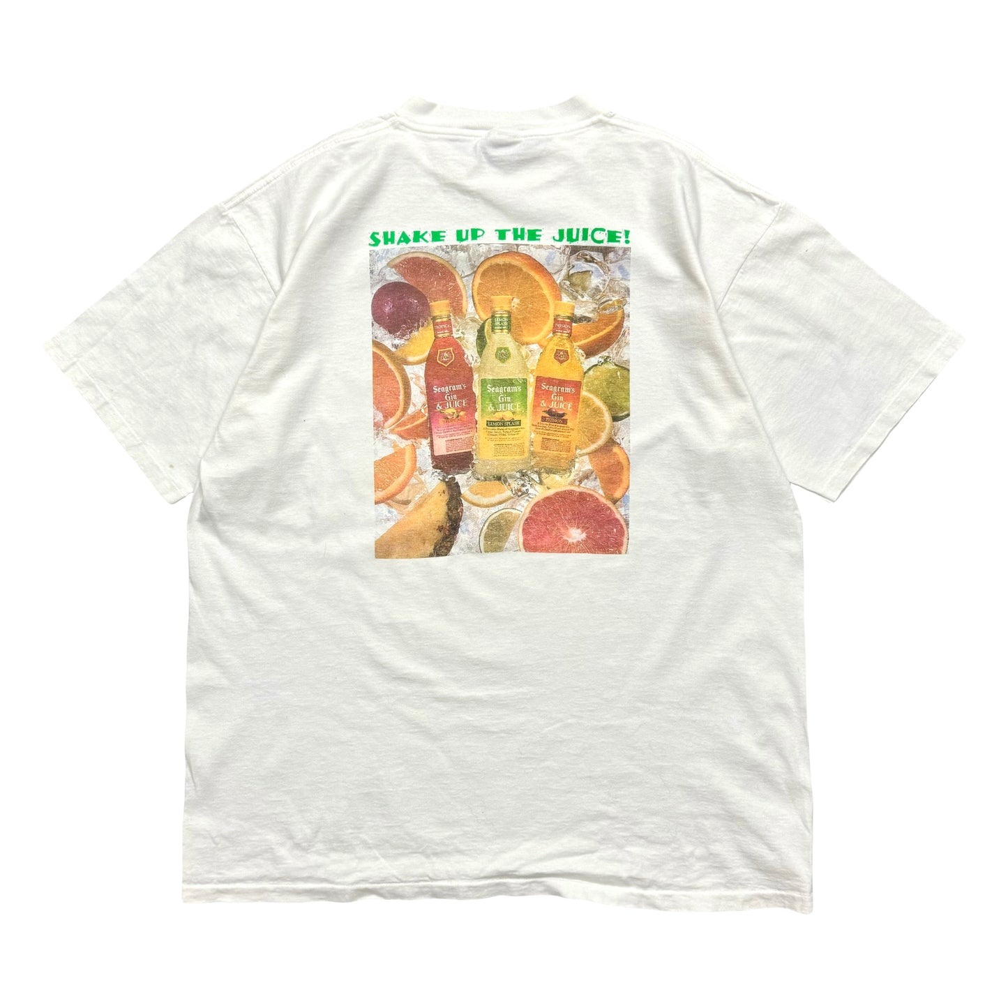 1990s SEAGRAM'S GIN & JUICE TEE (XL)