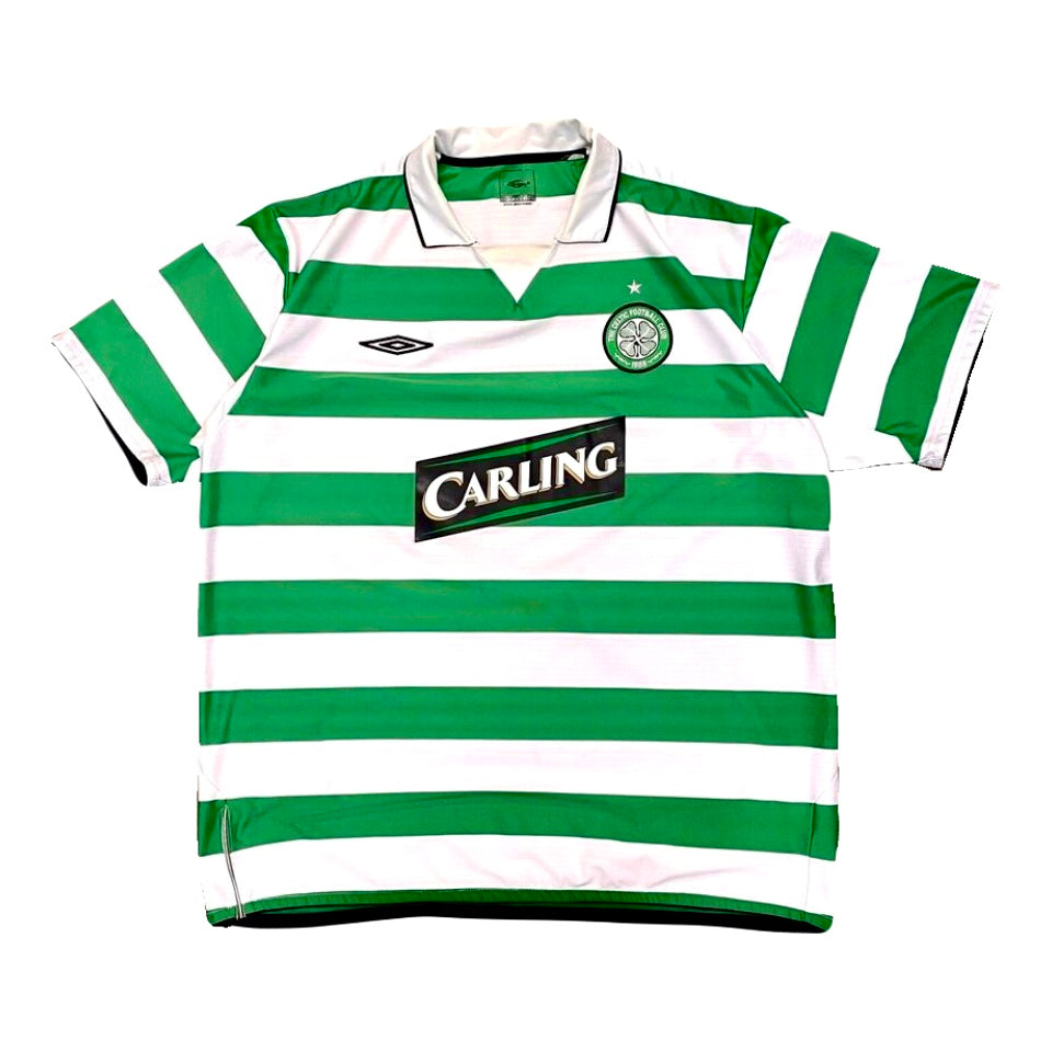 2004/05 CELTIC HOME UMBRO JERSEY (XXL)