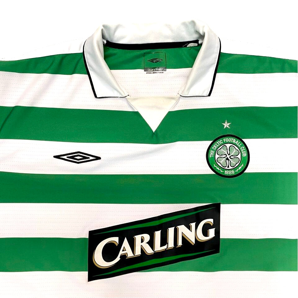 2004/05 CELTIC HOME UMBRO JERSEY (XXL)