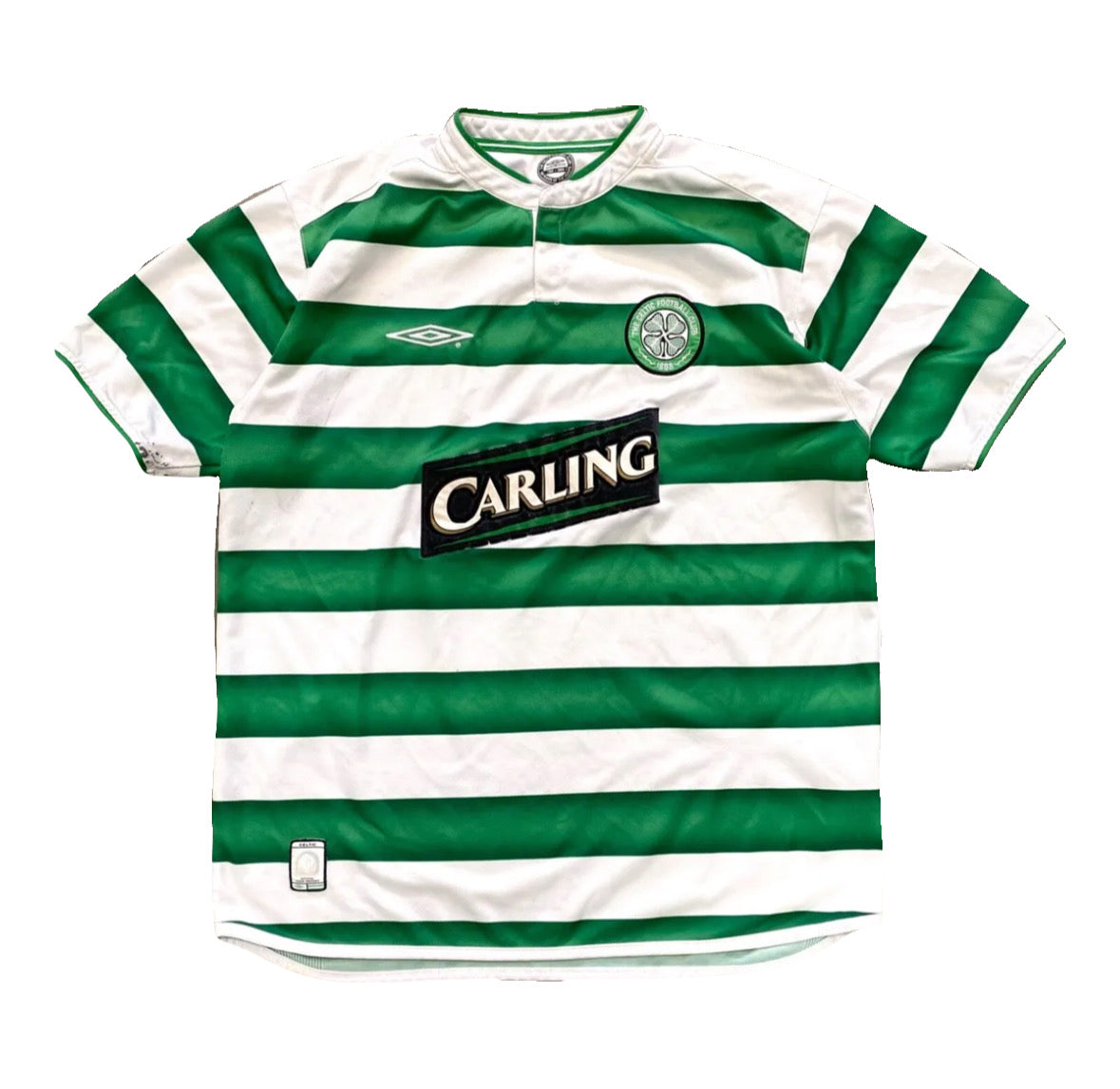 2003/04 CELTIC FC UMBRO HOME JERSEY (L)