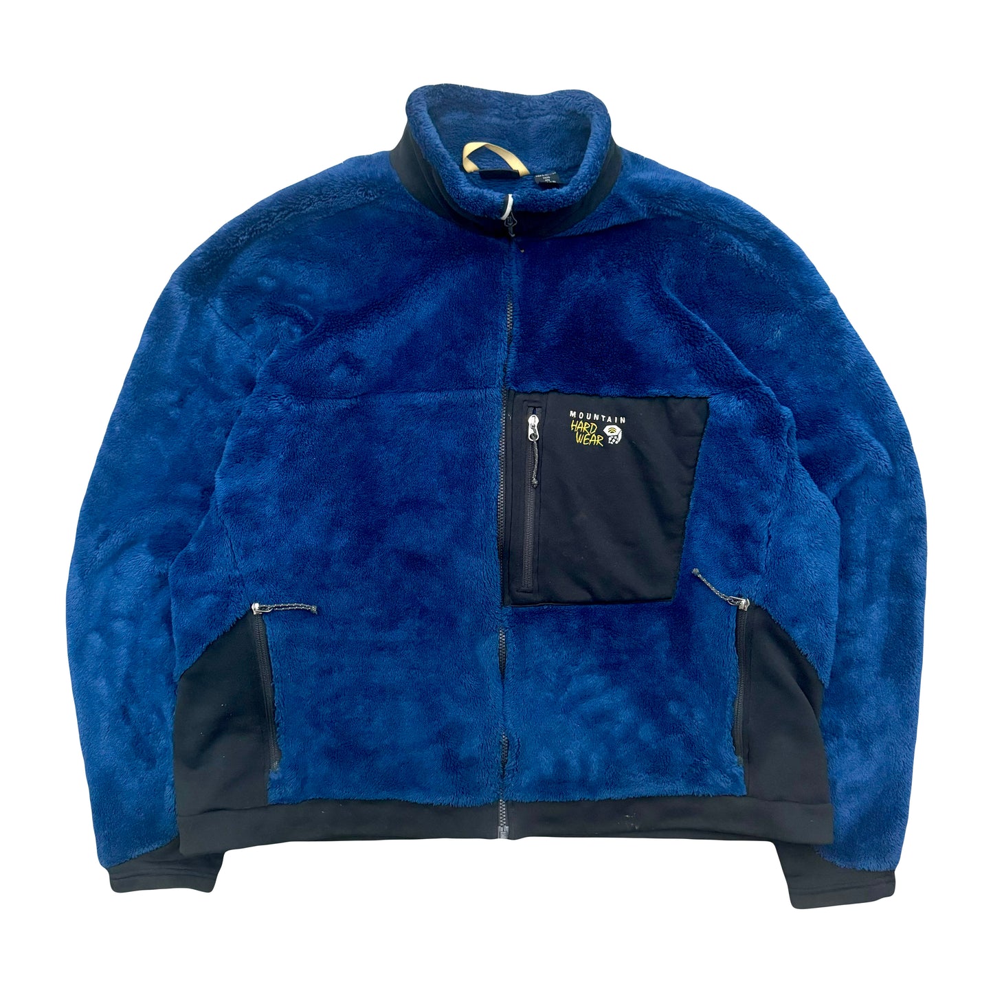 2000s MOUNTAIN HARDWARE DEEP PILE SHERPA FLEECE ZIPPER JACKET (3XL)