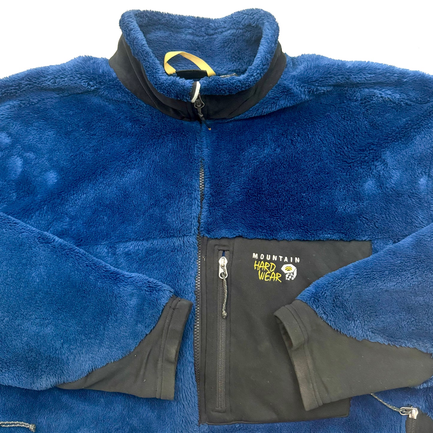2000s MOUNTAIN HARDWARE DEEP PILE SHERPA FLEECE ZIPPER JACKET (3XL)