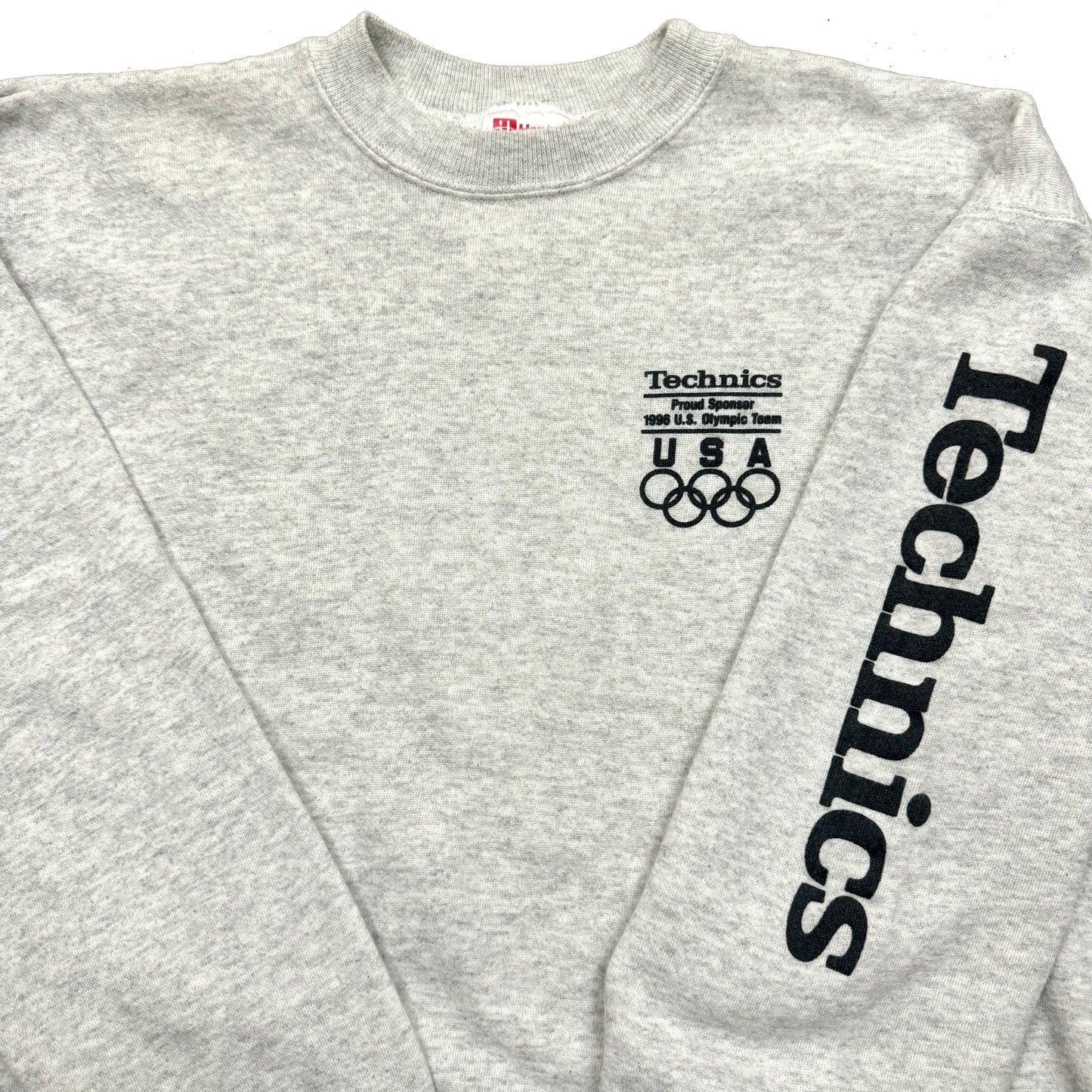 1990s TECHNICS USA '96 OLYMPICS SPONSORED SWEATSHIRT (XL)