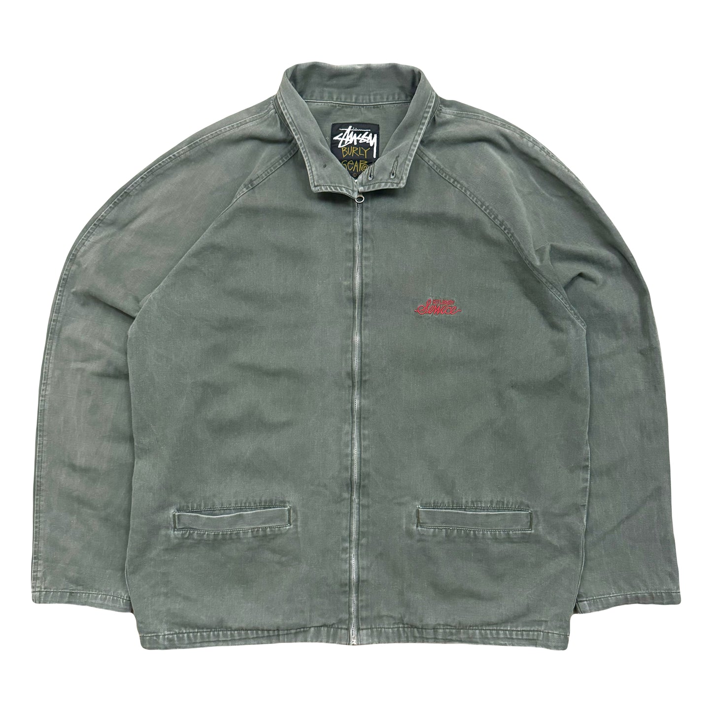 1990s STÜSSY SERVICE BURLY GEAR CHORE (L)