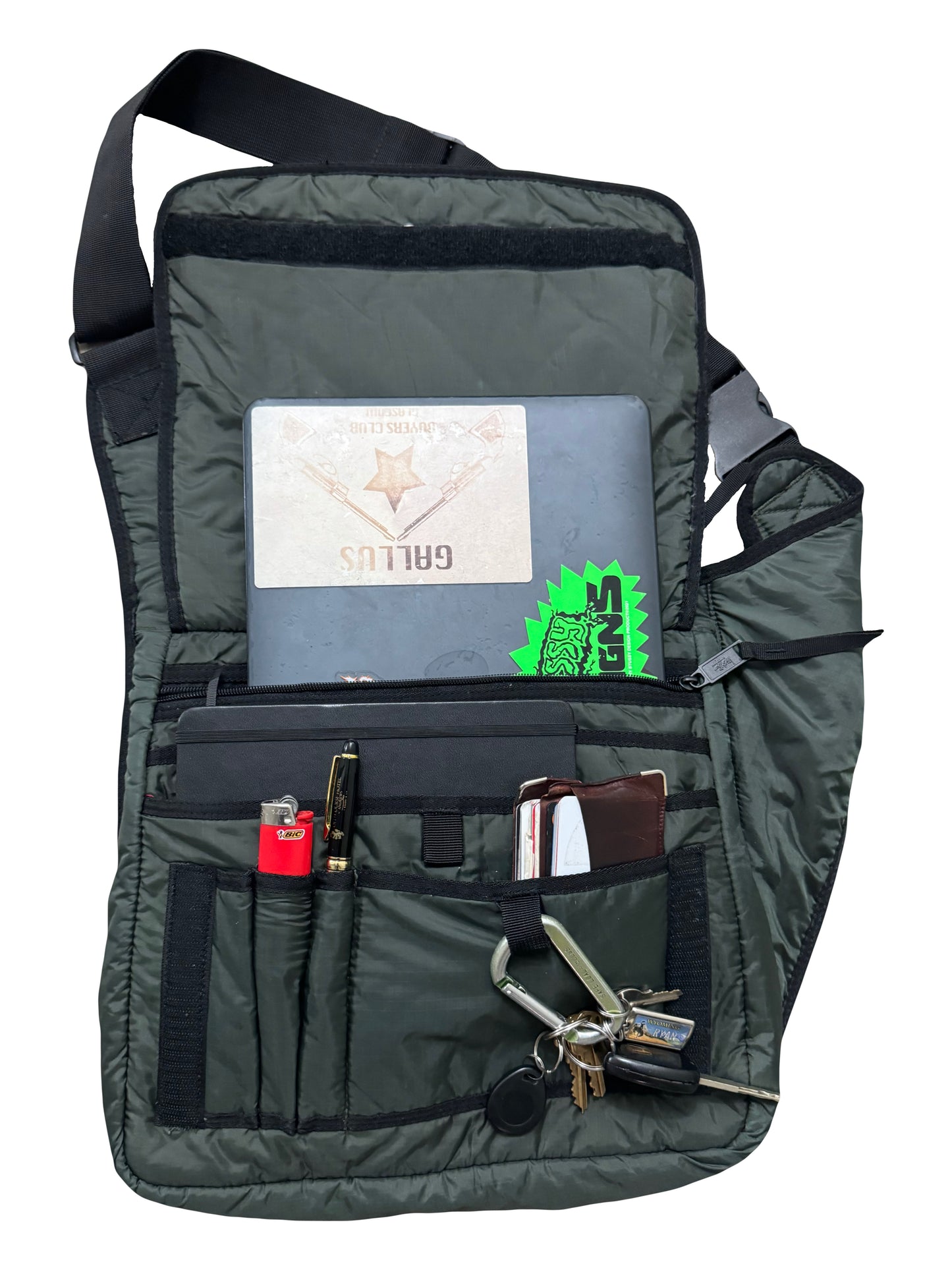 1990s STÜSSY CROSSBODY SLING BAG