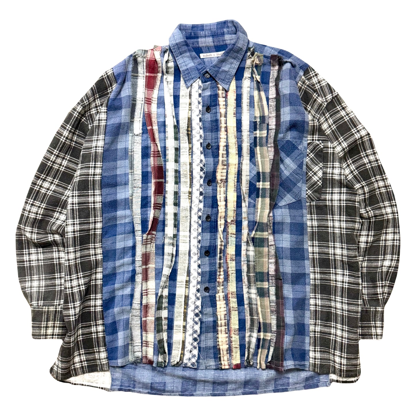 NEPENTHES REBUILD BY NEEDLES CUT & SEW RIBBON FLANNEL (L)