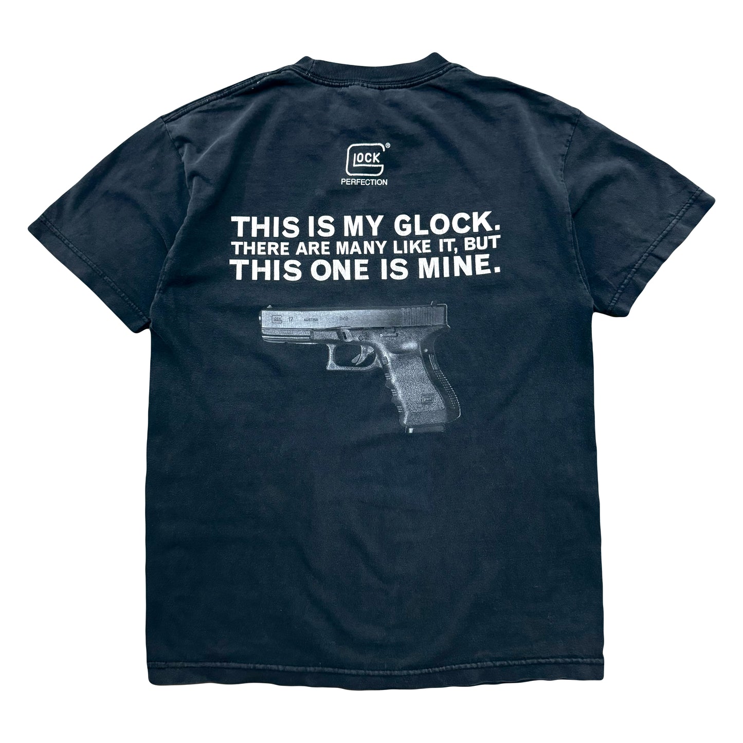 2000s FADED "THIS IS MY GLOCK" TEE (M)