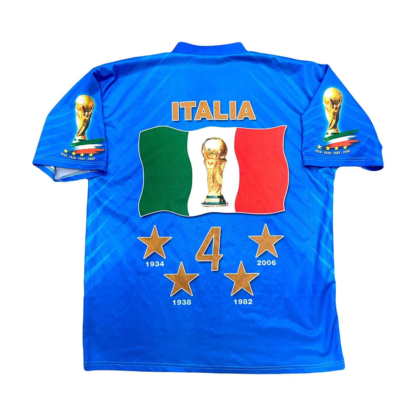 2006 ITALY WORLD CUP CHAMPIONS ALL OVER PRINT JERSEY (L)