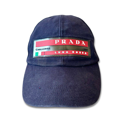 2003 PRADA LUNA ROSSA CHALLENGE CANVAS BASEBALL HAT (M)