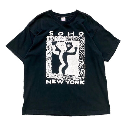 1990s NEW YORK CITY SOHO ART TEE (XL)