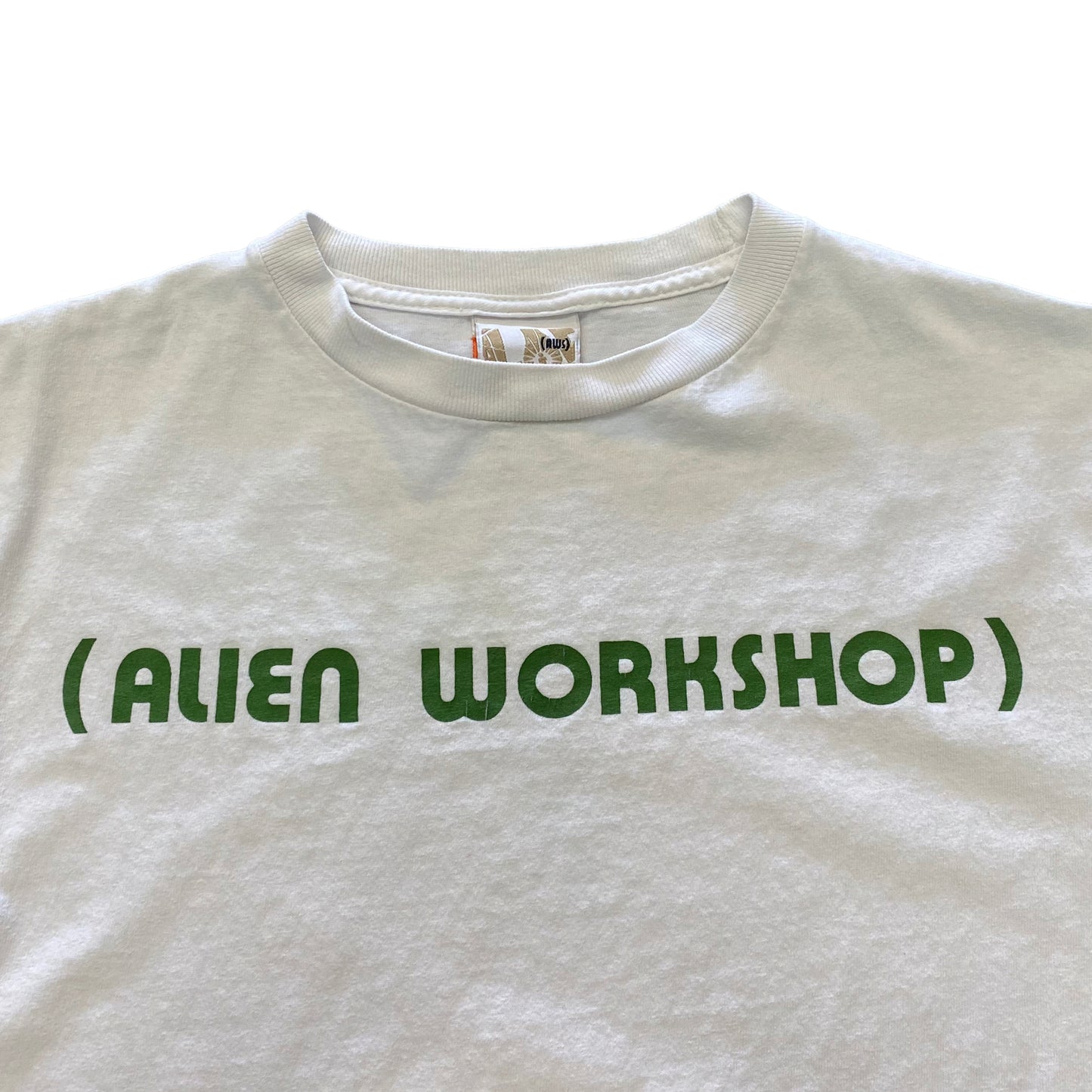 1990s ALIEN WORKSHOP SPELLOUT PARENTHESES TEE (S)