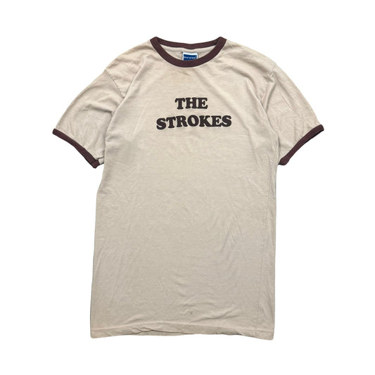 2000s THE STROKES RINGER BAND TEE (L/XL)