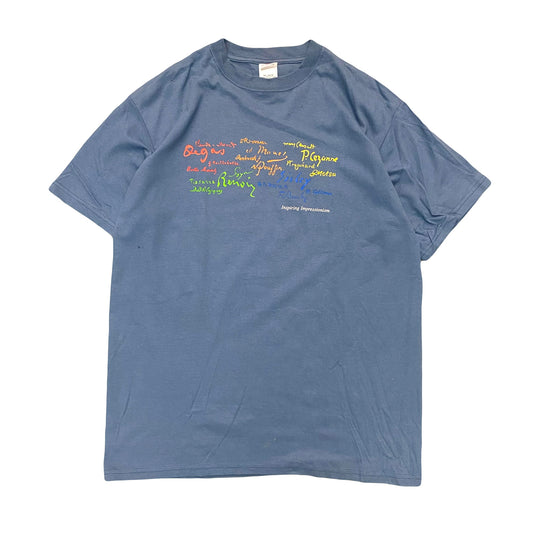 2000s INSPIRING IMPRESSIONISM ARTISTS ART TEE (L)