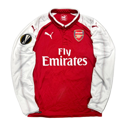 2017/18 ARSENAL PUMA HECTOR BELLERIN #24 HOME EUROPA LEAGUE JERSEY (S)