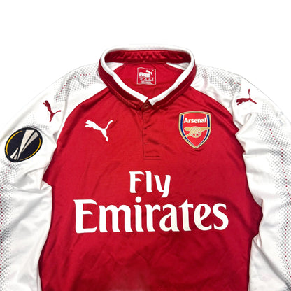 2017/18 ARSENAL PUMA HECTOR BELLERIN #24 HOME EUROPA LEAGUE JERSEY (S)